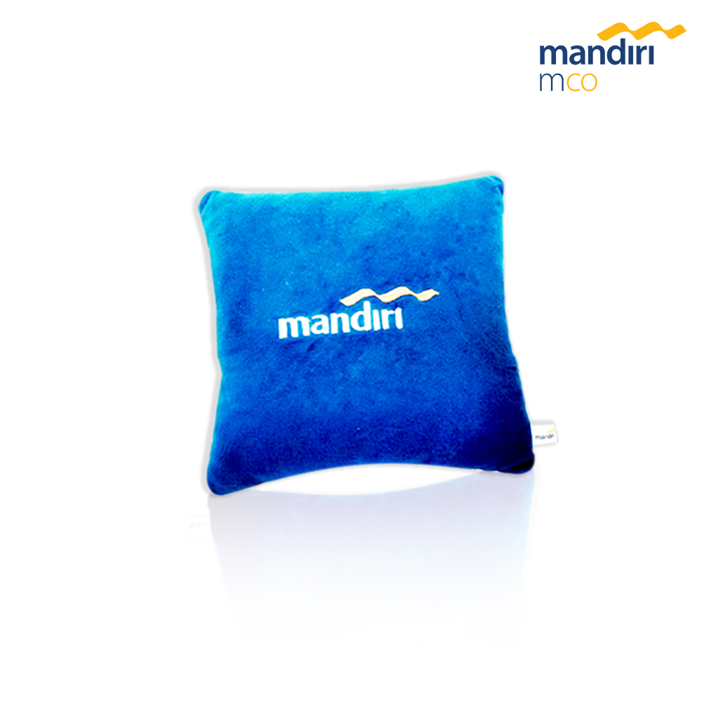 Bantal Kotak Biru