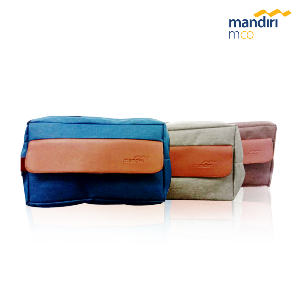 Hand Bag Mandiri Abu-Abu